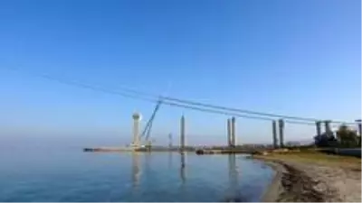 1915 Çanakkale Köprüsü'nün 4'üncü 'mega blok' tabliyesi Çanakkale'ye ulaştı 1915 Çanakkale Köprüsü'nün 4'üncü 'mega blok' tabliyesi Çanakkale'ye ulaştı