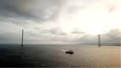1915 Çanakkale Köprüsü'nün 4'üncü 'mega blok' tabliyesi Çanakkale'ye ulaştı 1915 Çanakkale Köprüsü'nün 4'üncü 'mega blok' tabliyesi Çanakkale'ye ulaştı