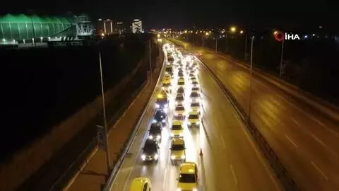 56 saatlik sokağa çıkma kısıtlaması başladı 56 saatlik sokağa çıkma kısıtlaması başladı