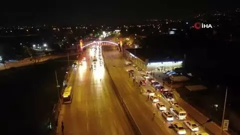 56 saatlik sokağa çıkma kısıtlaması başladı 56 saatlik sokağa çıkma kısıtlaması başladı