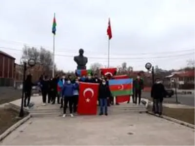 Son dakika haberi... Azerbaycan Kars Başkonsolosluğu, Karabağ şehitlerini andı Son dakika haberi... Azerbaycan Kars Başkonsolosluğu, Karabağ şehitlerini andı