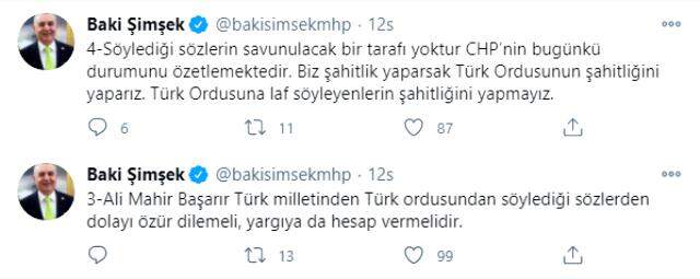 CHP'li Başarır kendisini eleştiren Cumhurbaşkanı Erdoğan'a dava açacak