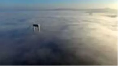 FSM Köprüsü'nde büyüleyen sis manzarası drone ile görüntülendi FSM Köprüsü'nde büyüleyen sis manzarası drone ile görüntülendi
