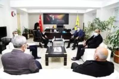 Güder'den Zaif'e hayırlı olsun ziyareti Güder'den Zaif'e hayırlı olsun ziyareti