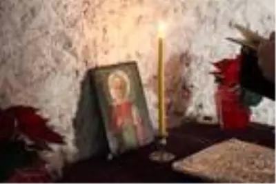 İzmit'te, Azize Santa Barbara ayinle anıldı