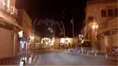 Sokağa çıkma kısıtlaması başladı, Mardin sessizliğe büründü Sokağa çıkma kısıtlaması başladı, Mardin sessizliğe büründü