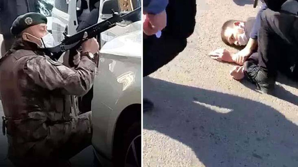 Otel baskınında bir polisimizi şehit eden katilin cenazesini, memleketine götürecek araç bulunamadı