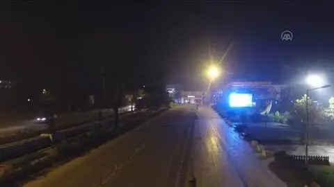 ZONGULDAK - Sokağa çıkma kısıtlaması ZONGULDAK - Sokağa çıkma kısıtlaması