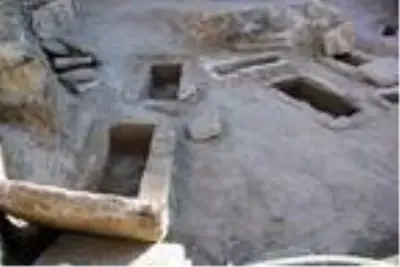 Tarihi kalıntılar çıkınca inşaat durdu Tarihi kalıntılar çıkınca inşaat durdu