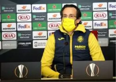 Unai Emery: 'Gruptan çıkma amacımıza ulaştık' Unai Emery: 'Gruptan çıkma amacımıza ulaştık'