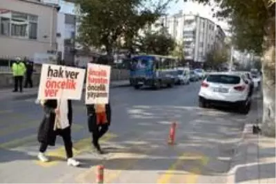 Yaya önceliğine dikkat çekildi Yaya önceliğine dikkat çekildi