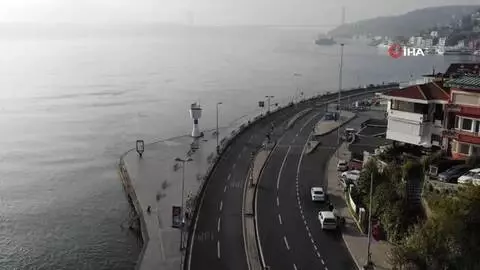 Bebek Sahili'nde sessizlik hakim Bebek Sahili'nde sessizlik hakim