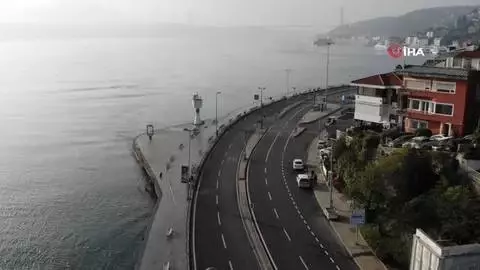 Bebek Sahili'nde sessizlik hakim Bebek Sahili'nde sessizlik hakim