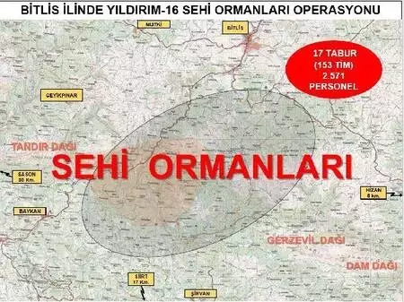Son dakika haberleri! İçişleri Bakanlığı: Bitlis'te 2 bin 571 personelin katılımıyla 'Yıldırım-16 Sehi Ormanları Operasyonu' başlatıldı Son dakika haberleri! İçişleri Bakanlığı: Bitlis'te 2 bin 571 personelin katılımıyla 'Yıldırım-16 Sehi Ormanları Operasyonu' başlatıldı