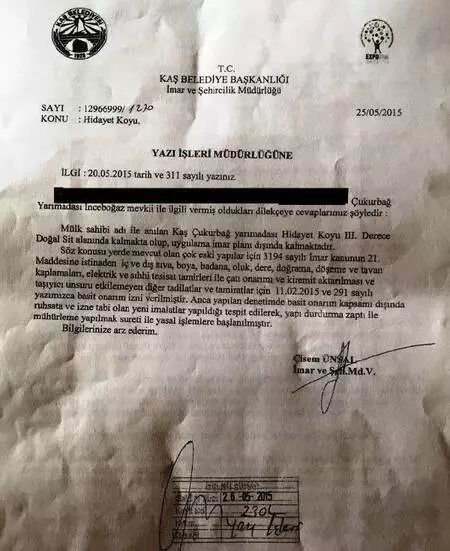 Son Dakika | Doğal cennetteki butik otel, 2 karara rağmen yıkılmadı Son Dakika | Doğal cennetteki butik otel, 2 karara rağmen yıkılmadı