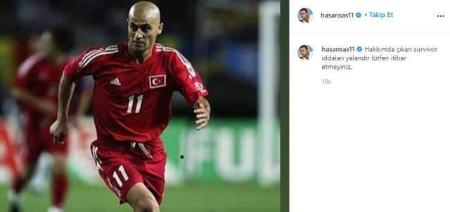 Hasan Şaş, Survivor'a mı gidiyor? Gündem yaratan iddiayı sosyal medyadan yanıtladı Hasan Şaş, Survivor'a mı gidiyor? Gündem yaratan iddiayı sosyal medyadan yanıtladı