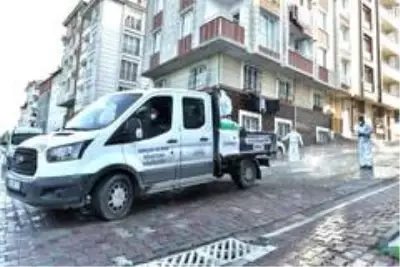Müzikli sokak dezenfeksiyonu