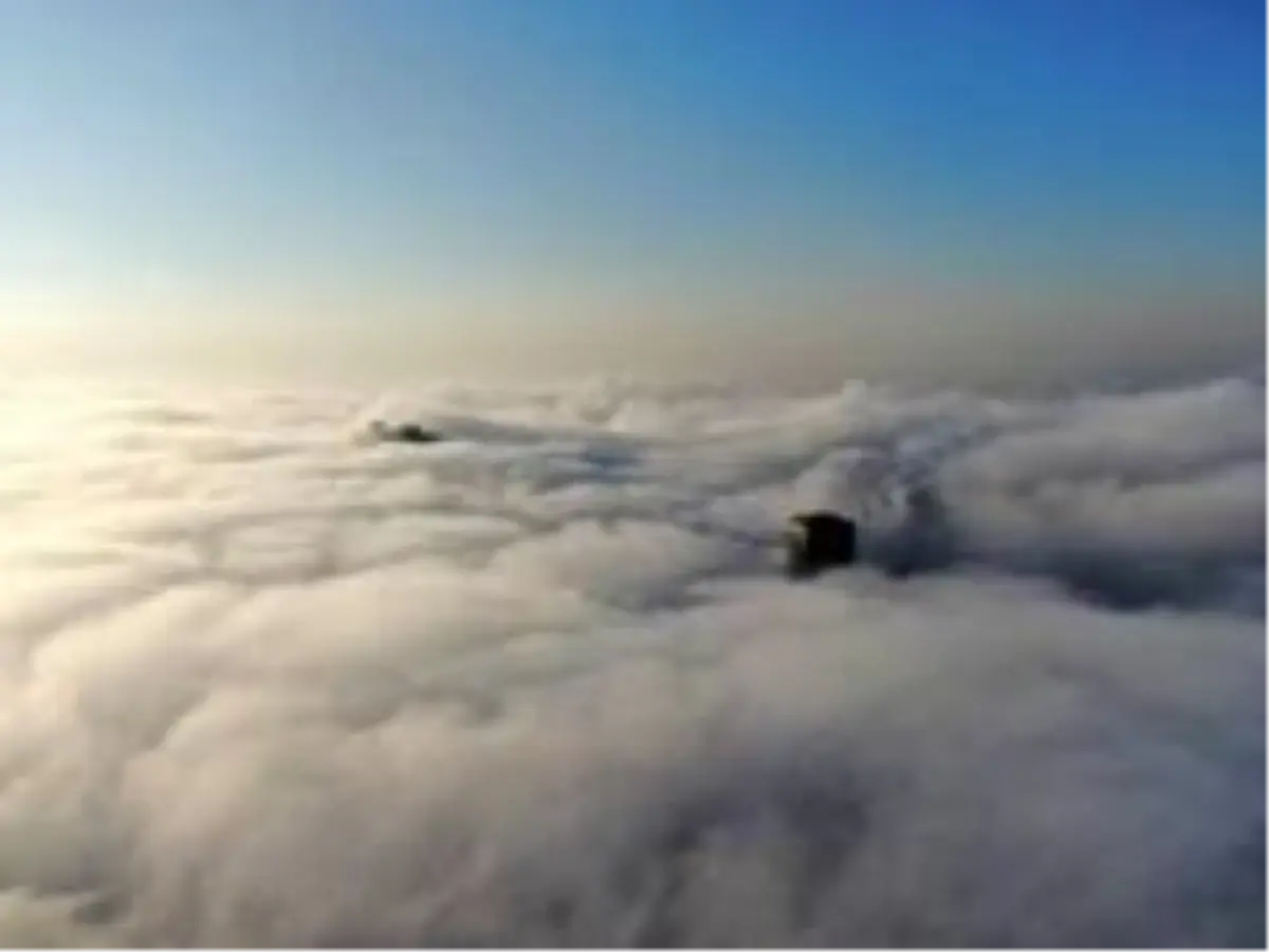 Sise bürünen gökdelenlerin kartpostallık görüntüler oluşturdu