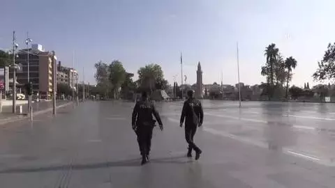 Son dakika haberleri! Turizm kenti sokağa çıkma kısıtlamasıyla sessizliğe büründü Son dakika haberleri! Turizm kenti sokağa çıkma kısıtlamasıyla sessizliğe büründü