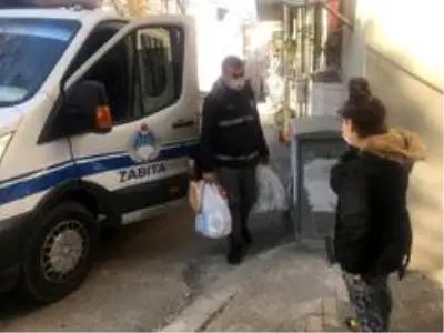 Osmangazi zabıtasından karantinadaki ailelere alışveriş desteği Osmangazi zabıtasından karantinadaki ailelere alışveriş desteği