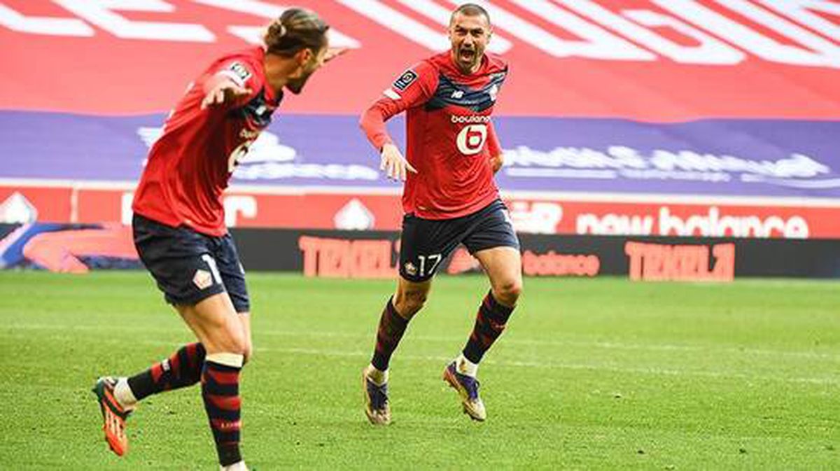 Yusuf Yazıcı Burak'ın asistiyle ağları sarstı, Lille Monaco'ya geçit vermedi
