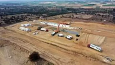 Denizli Aydın Otoyolunda hummalı çalışma devam ediyor