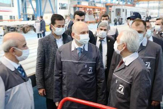 Milli Elektrikli Tren Seti'nin seri üretimine 2021'de başlıyor