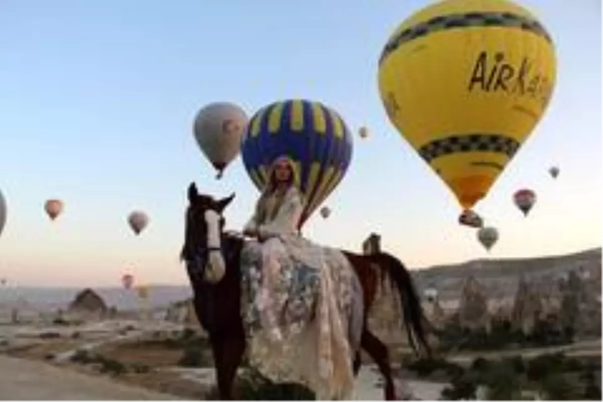 Kapadokya'da balon turları iptal edildi