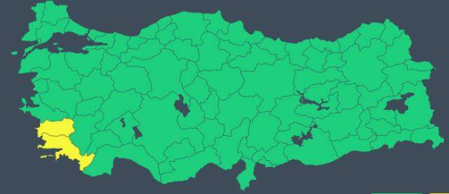Meteoroloji saat verip uyardı!