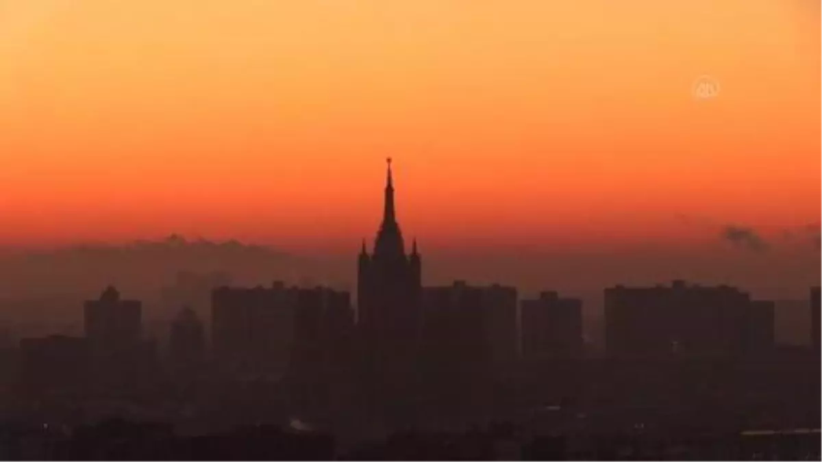 Moskova'da gün doğumu