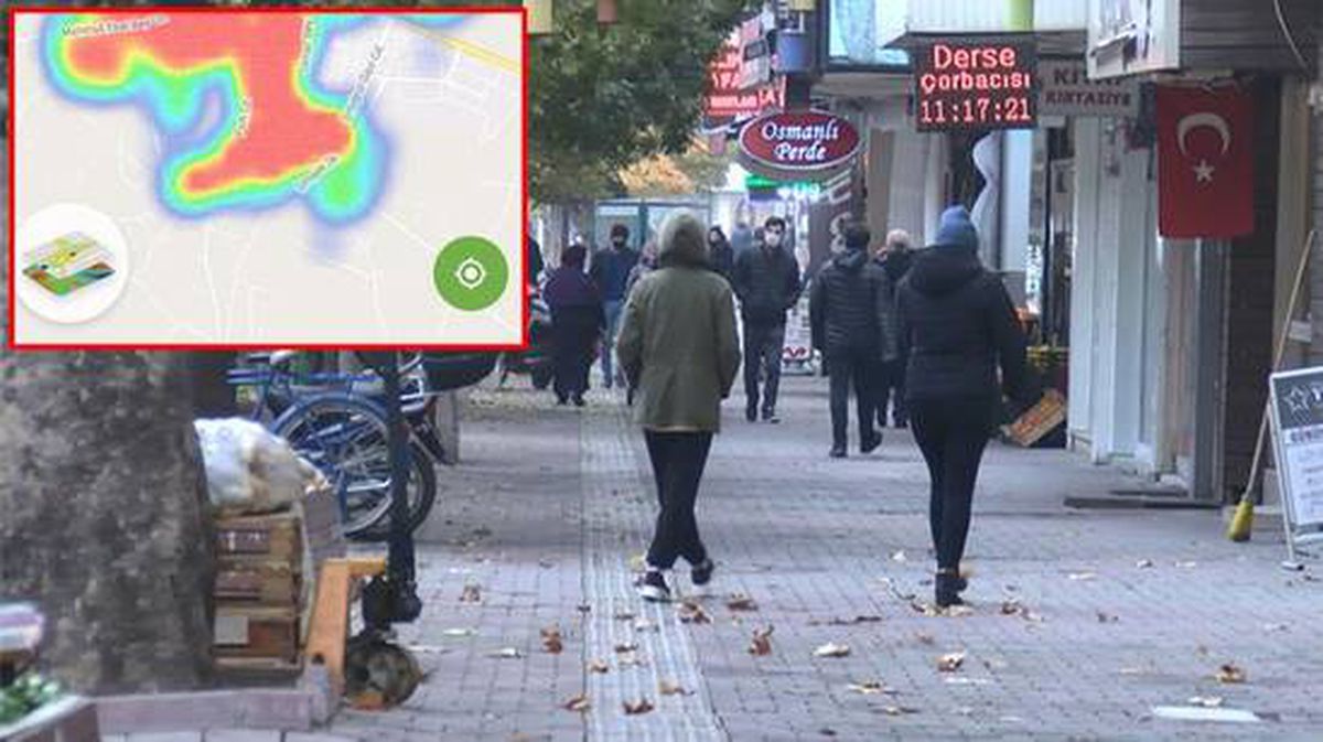 Nüfusu 23 ilden fazla olan İnegöl'ün koronavirüs haritası kızardı! İlçe esnafı: Reis'i dinlemedik