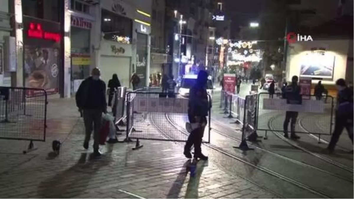 Sokağa çıkma kısıtlaması başladı