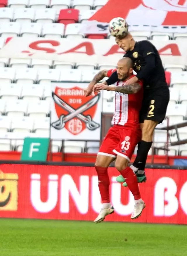 Süper Lig: Fraport TAV Antalyaspor: 1 MKE Ankaragücü: 0 (Maç sonucu)