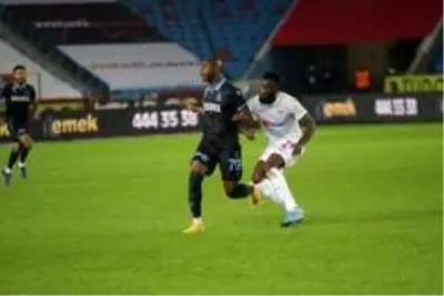 Süper Lig: Trabzonspor: 1 - DG Sivasspor: 0 (İlk yarı) Süper Lig: Trabzonspor: 1 - DG Sivasspor: 0 (İlk yarı)