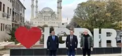 Azerbaycan heyetinden ASİMDER'e ziyaret Azerbaycan heyetinden ASİMDER'e ziyaret