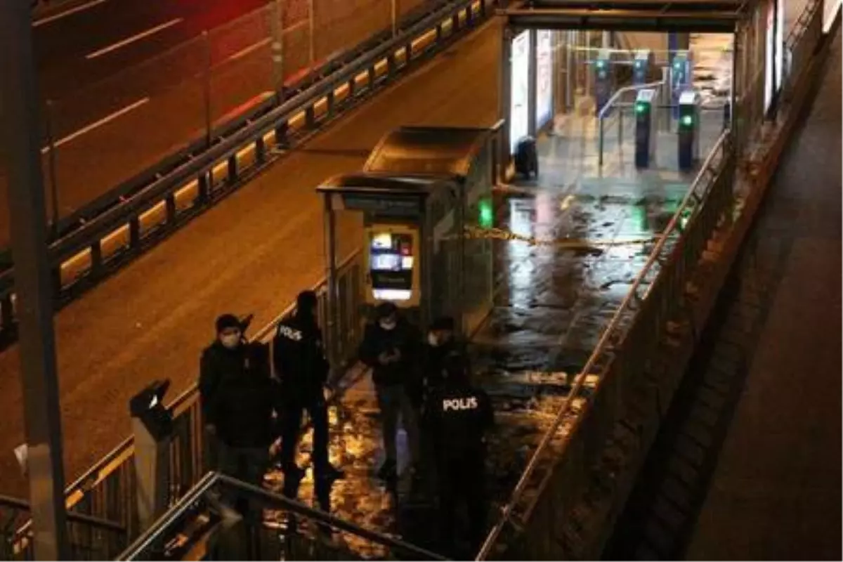 Çağlayan Metrobüs Durağı'nda şüpheli valiz alarmı