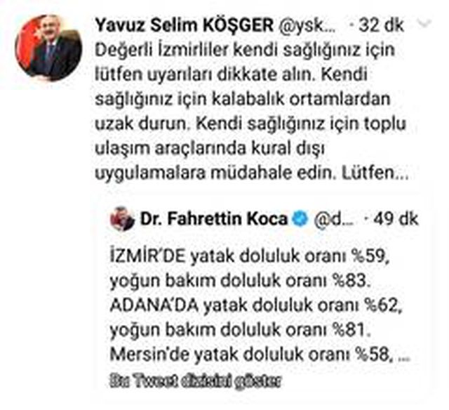 İzmir'de koronavirüs denetimlerinde 581 bin TL ceza kesildi