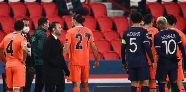 Şampiyonlar Ligi'nde ırkçılık skandalı! Başakşehir sahadan çekildi, karşılaşma ertelendi