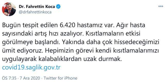 Tedbirler sıkışlaştırılıyor ama kabus bitmiyor! Türkiye'de günlük ölüm sayısı 203 ile en yüksek seviyeye çıktı