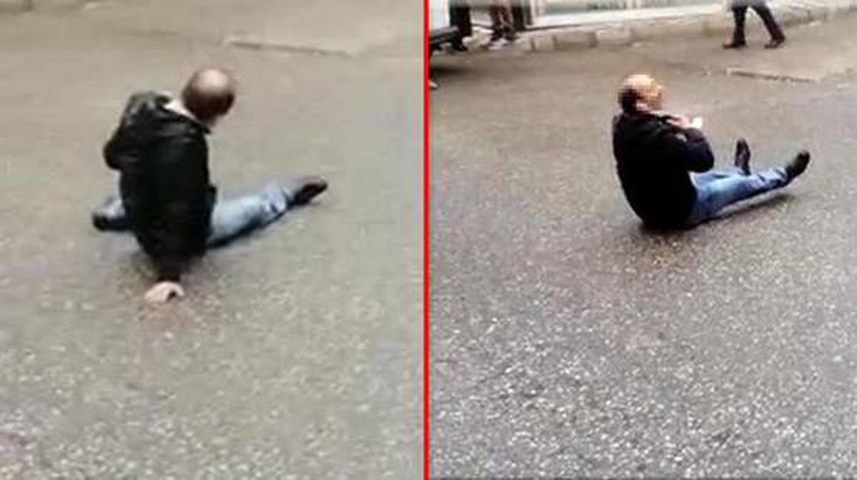 Yolda yürüyen vatandaş, kimliği belirsiz biri tarafından bacaklarından vuruldu