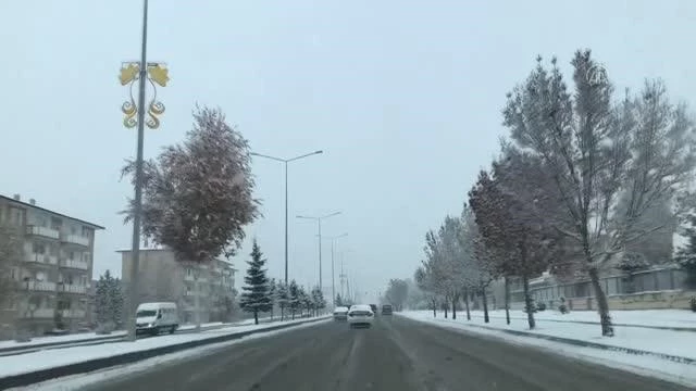 Doğu Anadolu'da kar yağışı