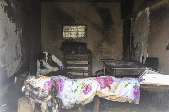 Evdeki yangında 1 yaşındaki Sudenaz öldü, ağabeyi ve babaannesi tedaviye alındı