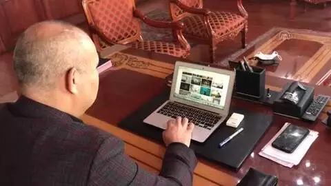 Kağıthane Kaymakamı Mustafa Koç, AA yılın foto oylamasına katıldı Kağıthane Kaymakamı Mustafa Koç, AA yılın foto oylamasına katıldı