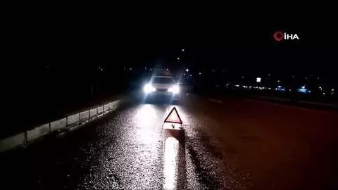 Kısıtlamada kaza yapan alkollü sürücünün ehliyetine el konuldu Kısıtlamada kaza yapan alkollü sürücünün ehliyetine el konuldu