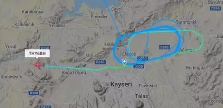 THY'nin Kayseri uçağı, sis nedeniyle Nevşehir'e indi THY'nin Kayseri uçağı, sis nedeniyle Nevşehir'e indi
