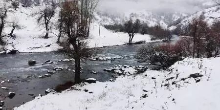 Tunceli'de 132 köy yolu kardan kapandı Tunceli'de 132 köy yolu kardan kapandı