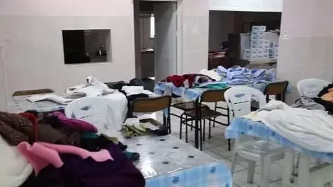 Türk Kızılay Çubuk Şubesi'nden kışlık kıyafet yardımı