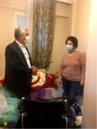 DATÜB�ten sürgünün tanığı engelli vatandaşa elektrikli DATÜB�ten sürgünün tanığı engelli vatandaşa elektrikli