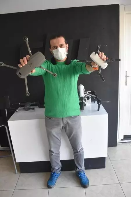 Drona ilgi ve talep arttı Drona ilgi ve talep arttı