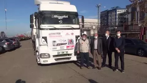 İHH Zonguldak'tan Suriye'deki ihtiyaç sahiplerine 28 ton kömür yardımı İHH Zonguldak'tan Suriye'deki ihtiyaç sahiplerine 28 ton kömür yardımı